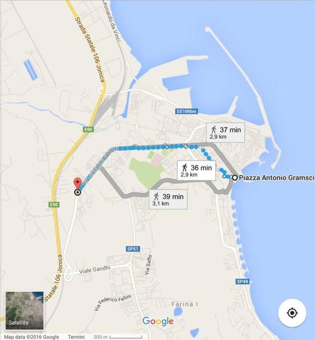 Comodo Appartamento A Crotone Ngoại thất bức ảnh